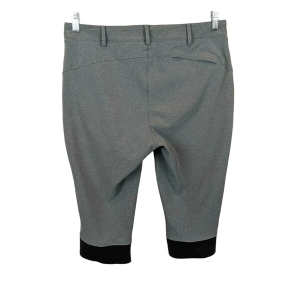 ANNIKA by Cutter & Buck Pedal Pusher Shorts  Size 10  Gray Heather Golf Capris - Picture 2 of 11